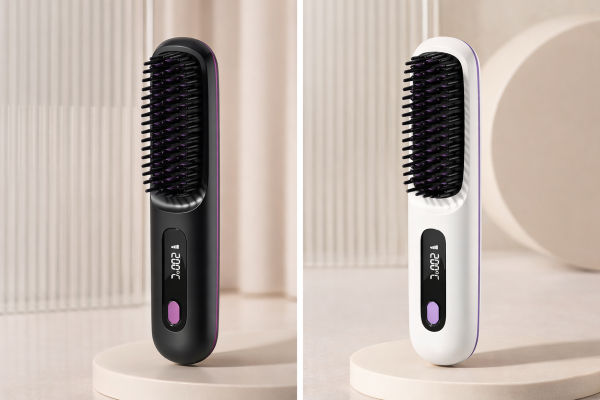 Brosse lissante sans fil – idéale pour les retouches express
