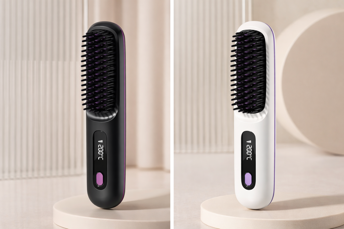 Brosse lissante sans fil – idéale pour les retouches express