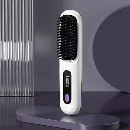 Brosse lissante sans fil – idéale pour les retouches express