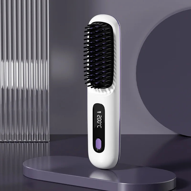 Brosse lissante sans fil – idéale pour les retouches express